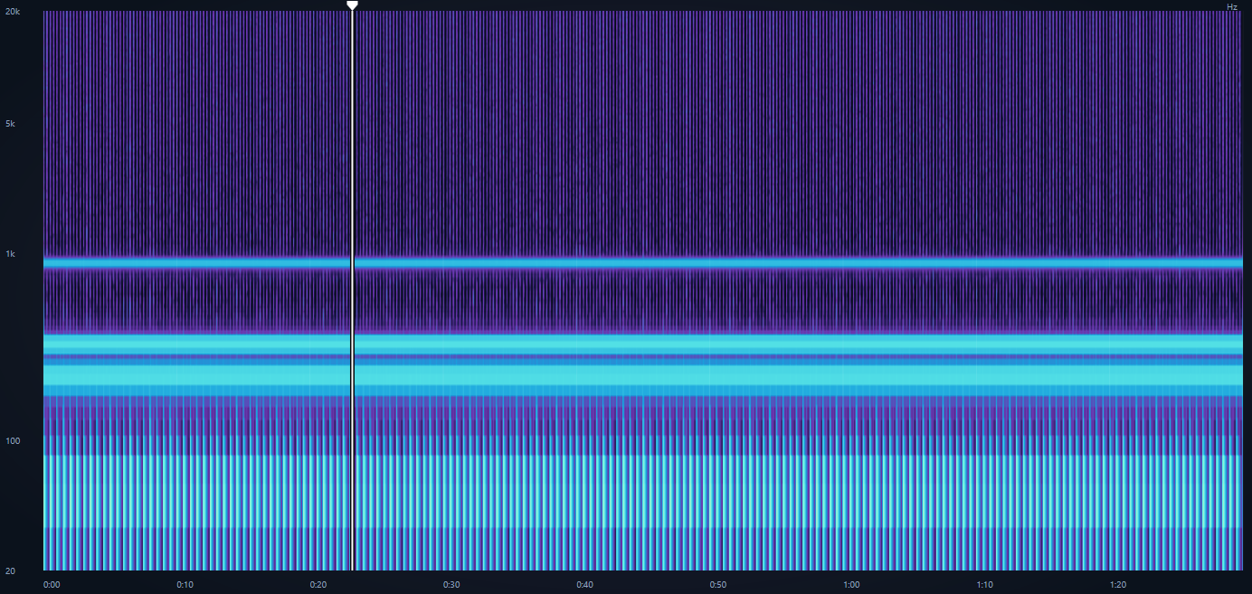 Spectrogram — Visual Player screenshot
