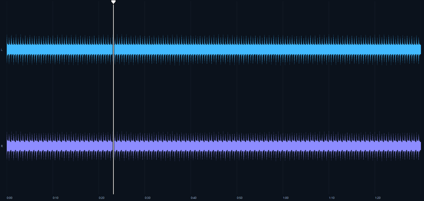 Waveform — Visual Player screenshot